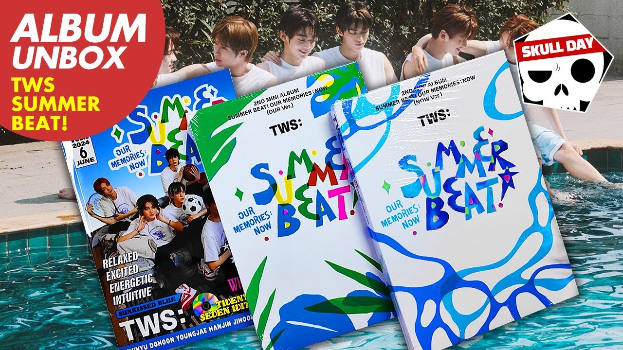 ⭐️UNBOXING TWS - SUMMER BEAT! (내가 S면 넌 나의 N이 되어줘)⭐️Album Reaction(Photobook, Werverse) 투어스 썸머비트 언박싱