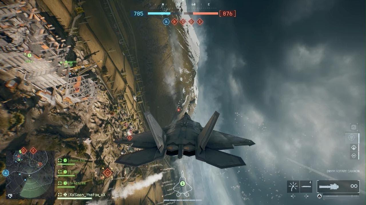 Battlefield 6 - F-22 Raptor Gameplay (PS5)
