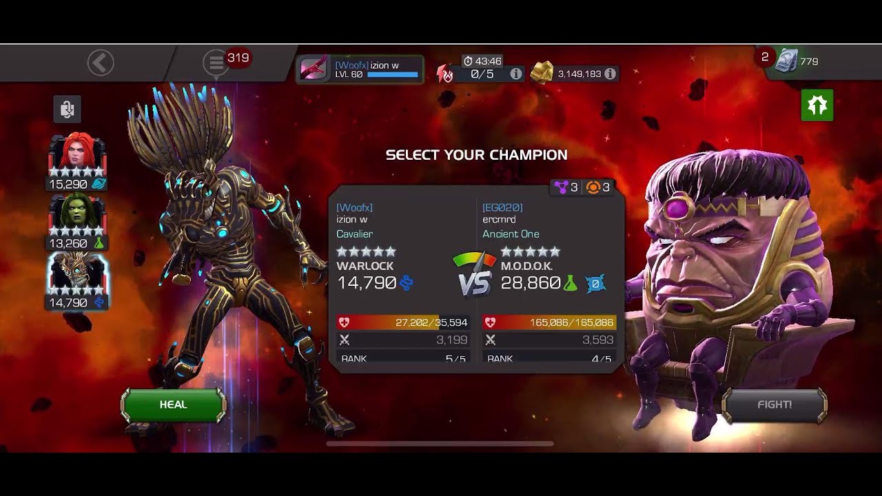 AW Boss Fight vs Modok