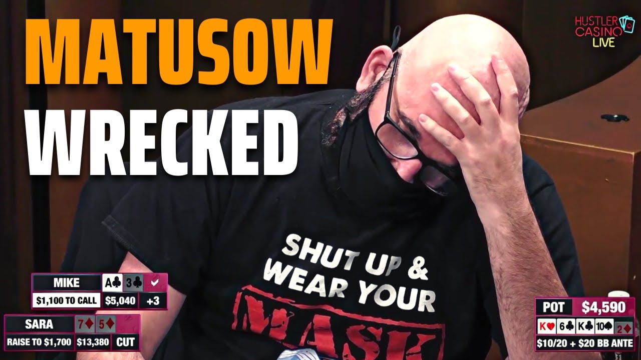 Mike Matusow Gets WRECKED in Poker