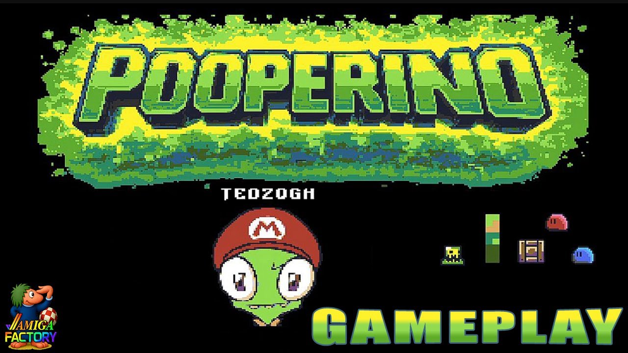 Gameplay POOPERINO - AMIGA - 720