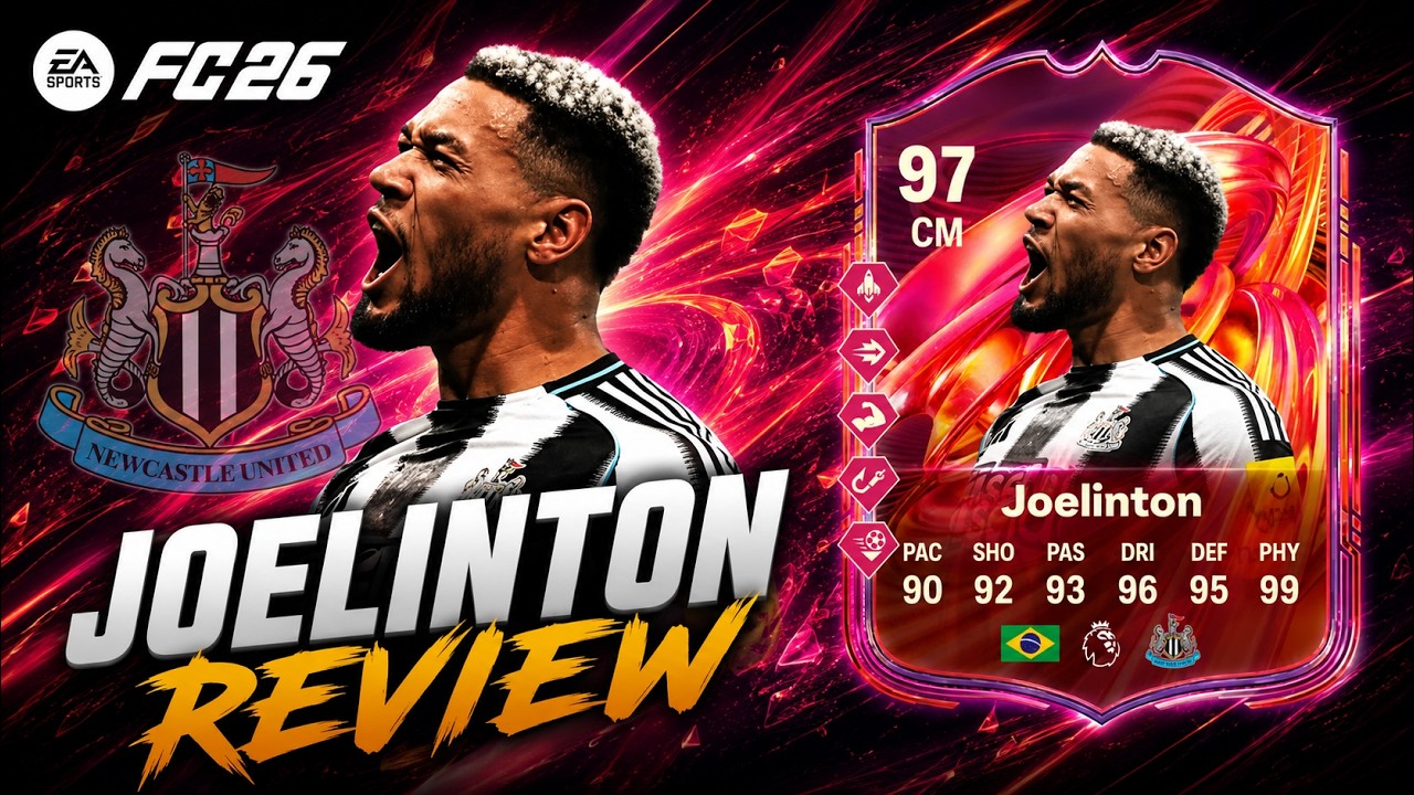&iexcl;ME ATRAPASTE, ES CINE 🚬! Joelinton 97 FUTTIES REVIEW EA FC 26