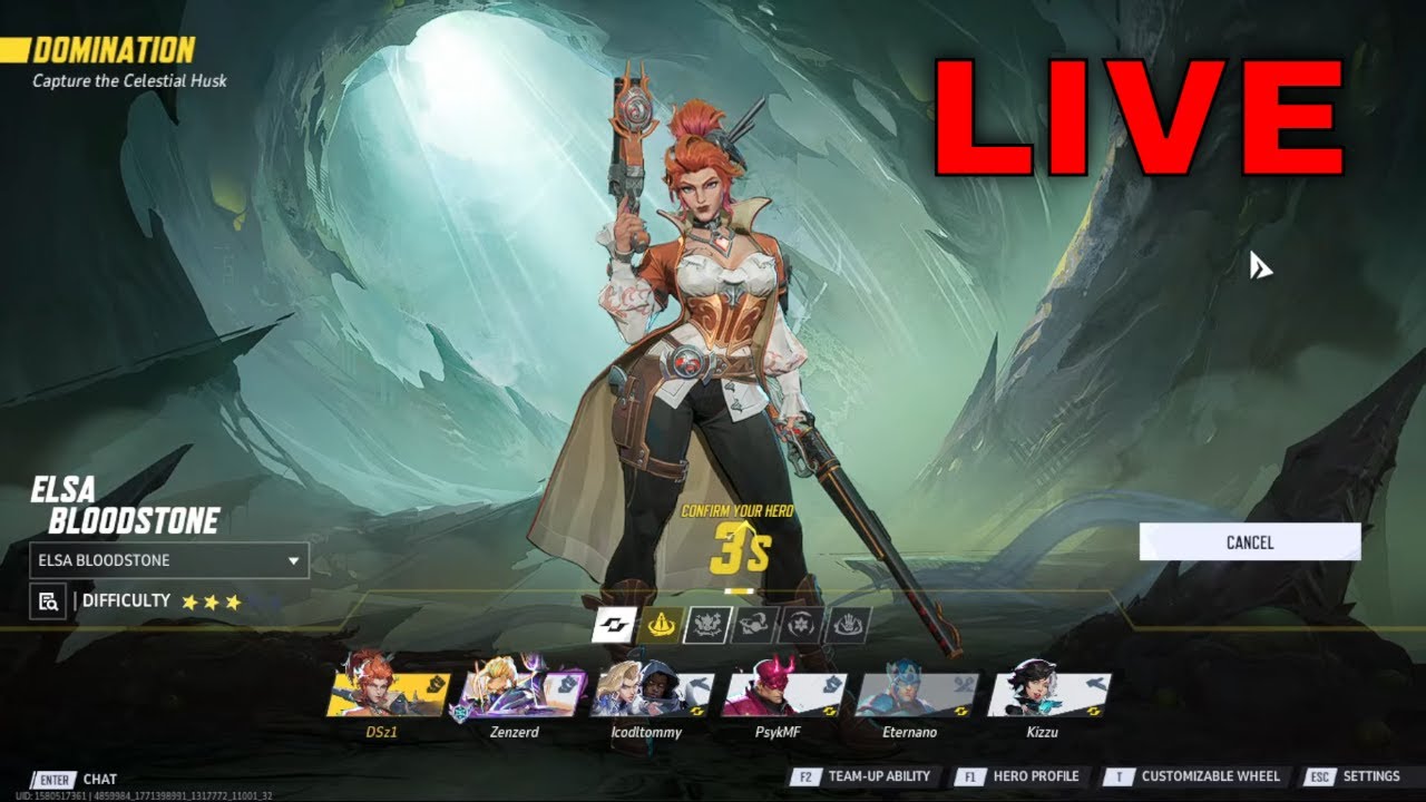 Marvel Rivals LIVE - ELSA BLOODSTONE  18/2