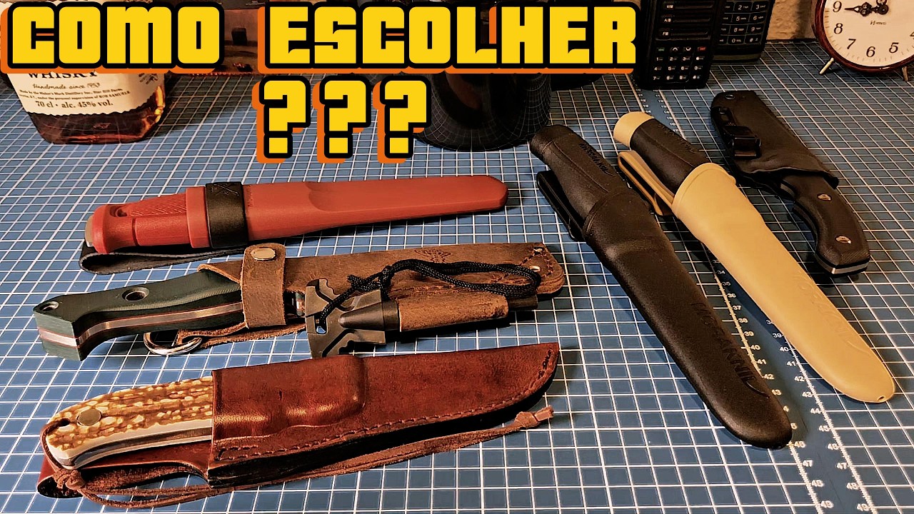 Como Escolher Sua Faca de Sobrevivência ???