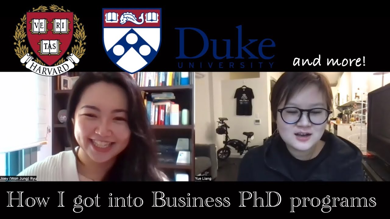 How I got into business PhD programs 2023 (Harvard, Wharton and more!)