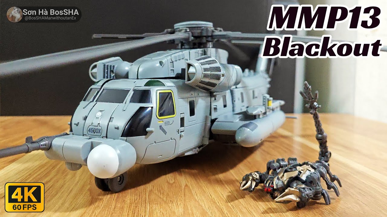 Полный обзор фигурки MMP-13 BLACKOUT (K.O MPM13) из фильма «Трансформеры» 2007 года #трансформеры...