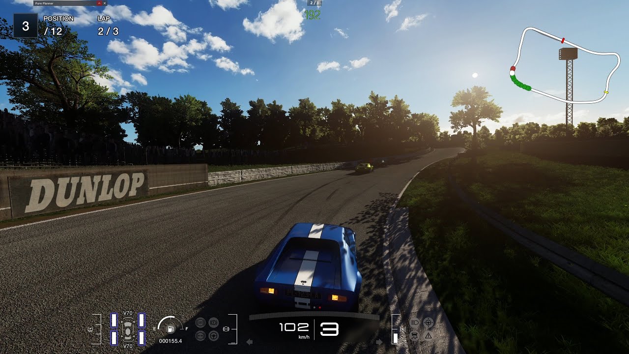 3D trees for Crystal Palace 1969 - Assetto Corsa