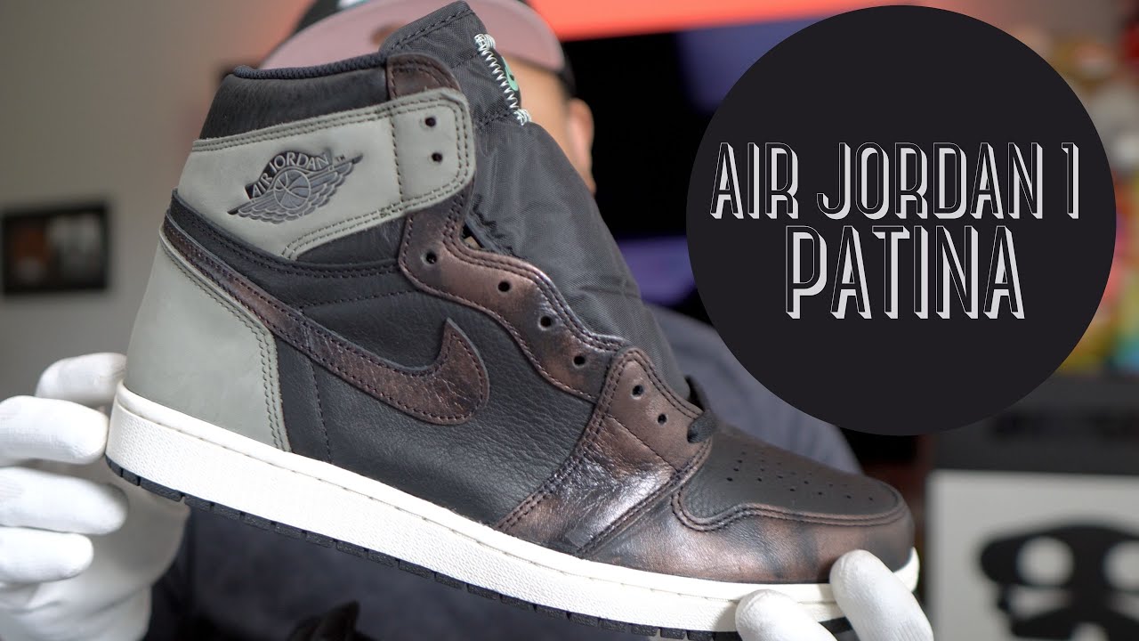 Jordan 1 Retro High Light Army Rust Shadow (Patina)