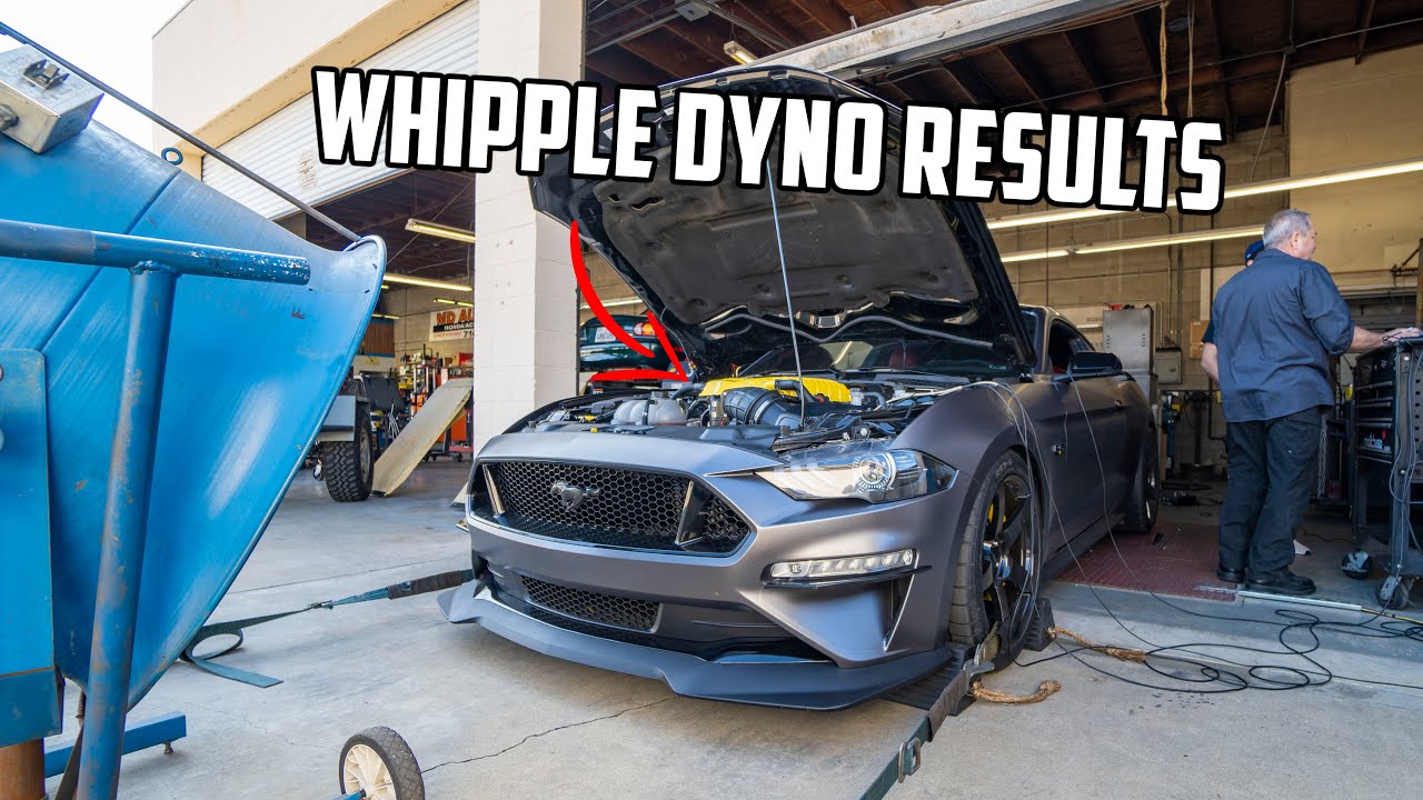 MY SUPERCHARGED MUSTANG GT HITS THE DYNO! AMAZING GAINS!!