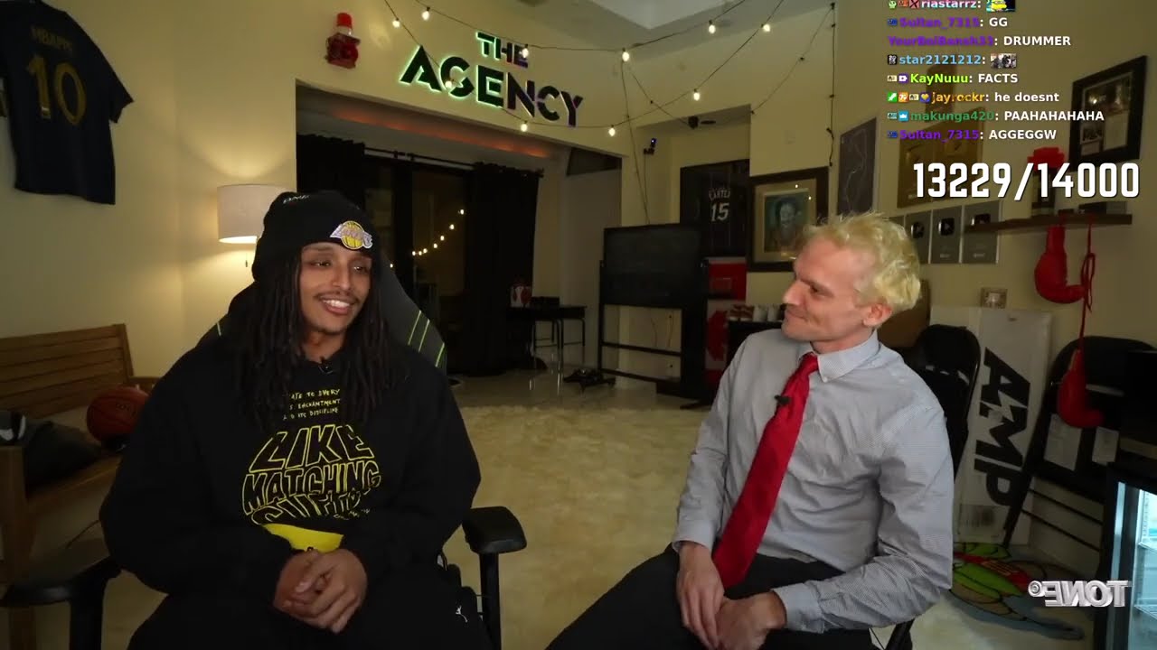 OFFICE DRUMMER TEACHES AGENT 00 HOW TO DRUM