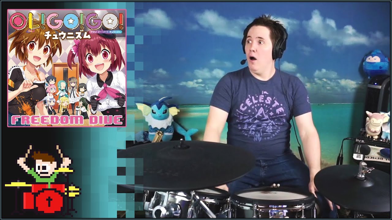 Freedom Dive But It's A Vocal Cover! On Drums!