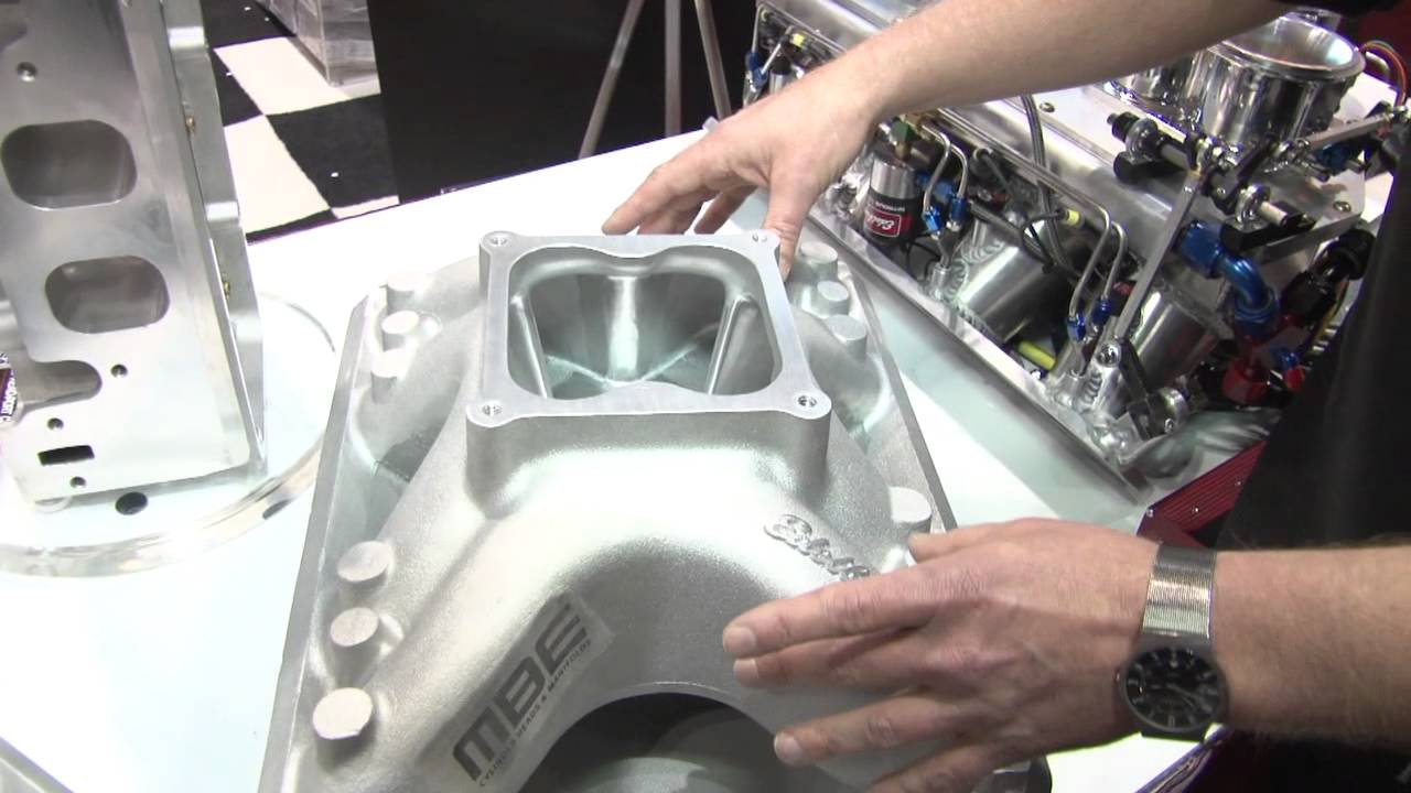 PRI 2010 Edelbrock Big Victor II Manifolds