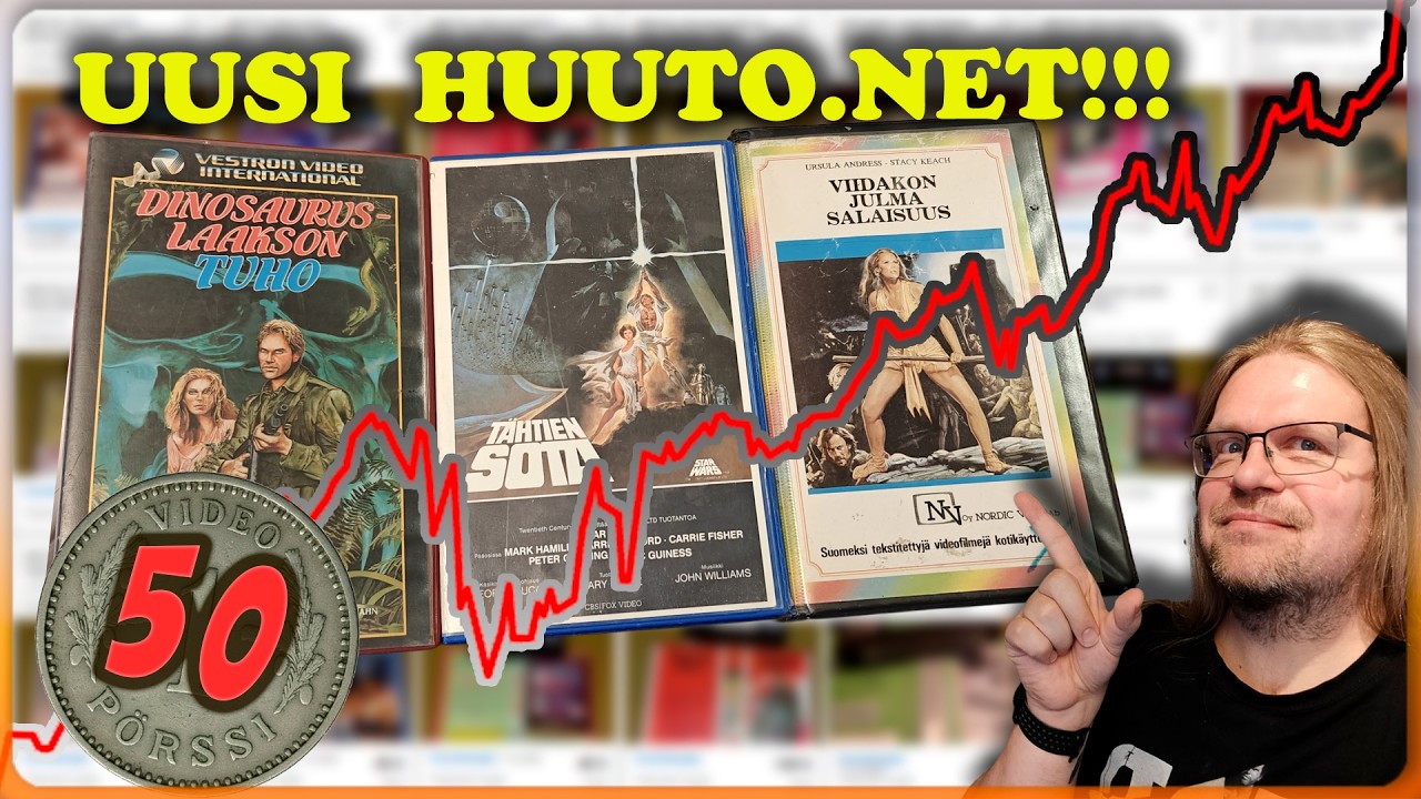 VIDEOPÖRSSI 50! UUSI HUUTO.NET!