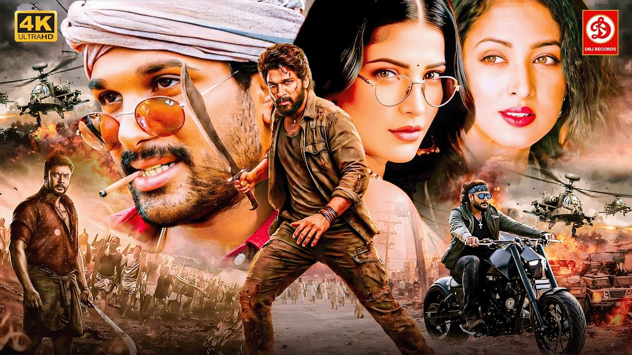 New Released South Hindi Dubbed Action Blockbuster Movie 2026 | Allu Arjun, Shruti Haasan, Darshan