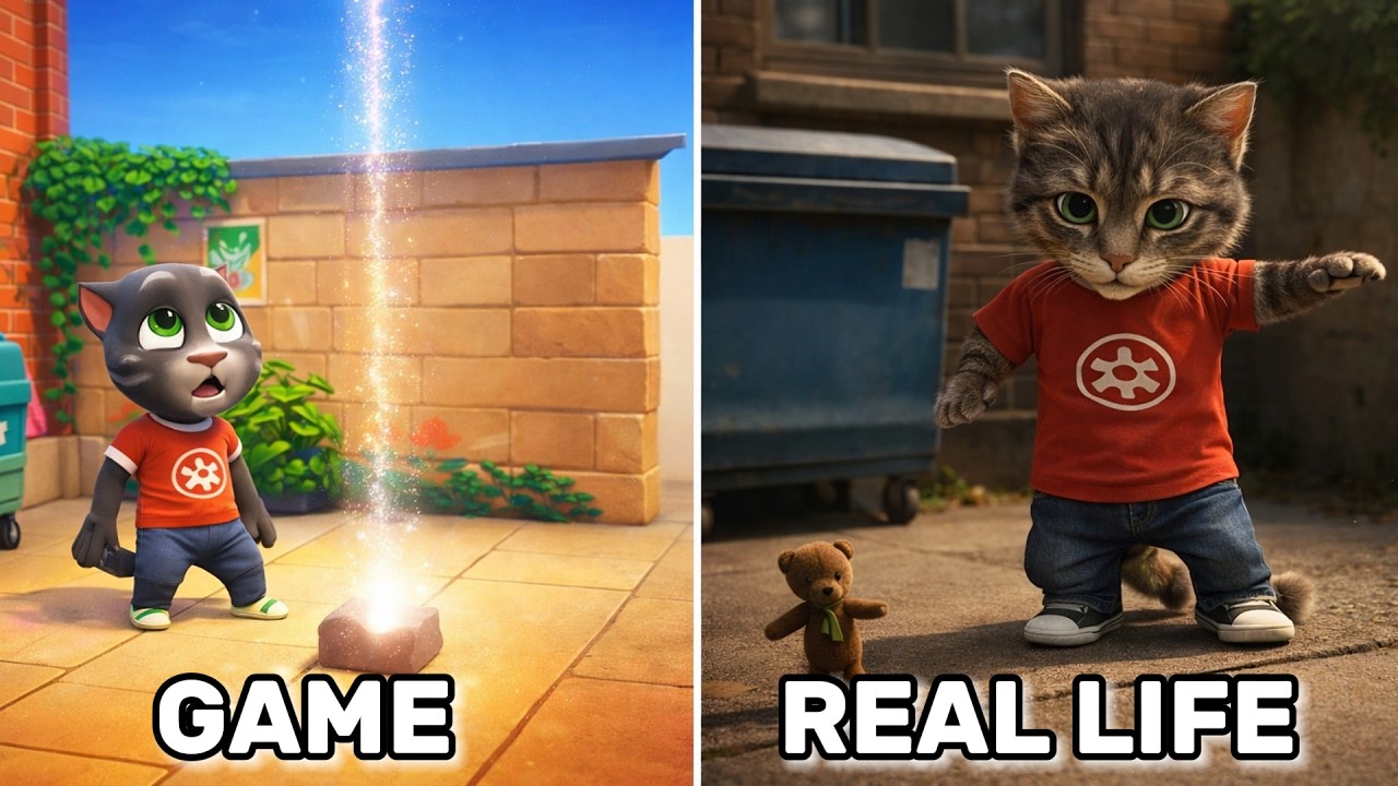 Talking Tom Cat 2026 In Real Life Part 2