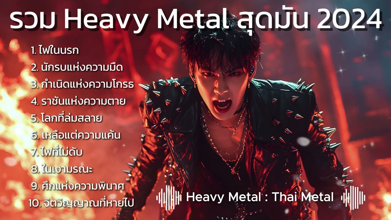 รวม Heavy Metal สุดมัน 2024 ชุดที่ 1 : Thai Metal : Thai Rock 2024 : Daily Tunes