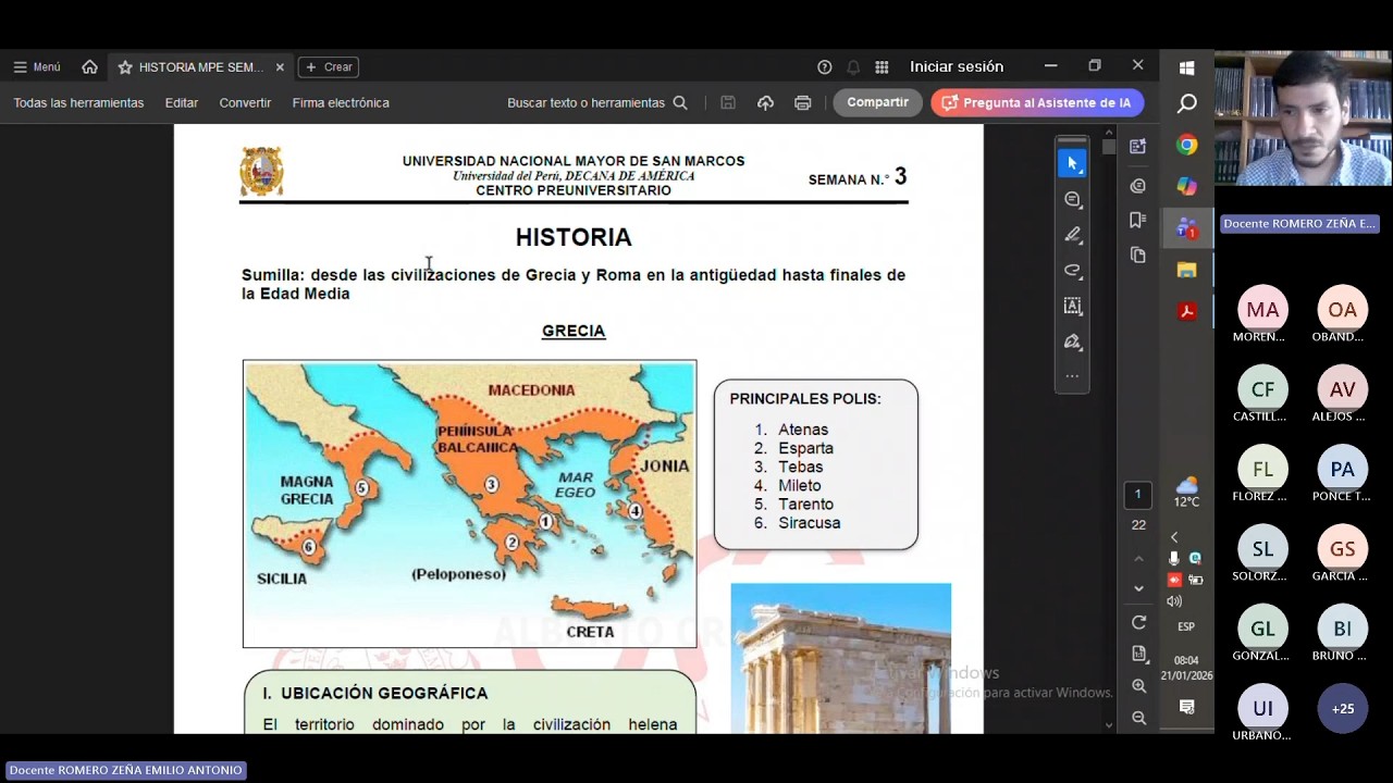 Historia - Semana 03 - Pre San Marcos Ciclo Especial de Verano 2026 (Nuevo Ciclo)