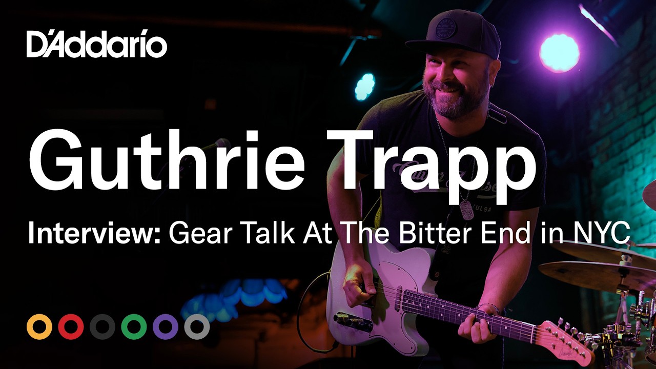 Guthrie Trapp Interview: Gear Talk At The Bitter End in NYC