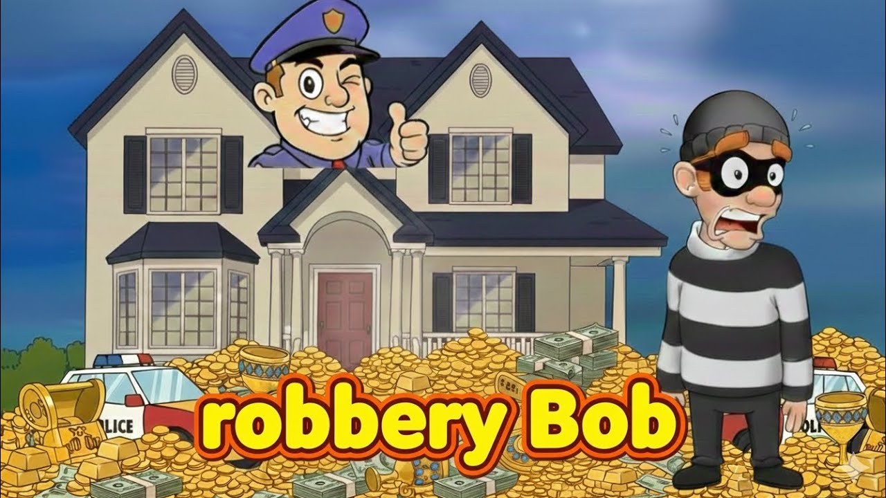 الهروب من السجن ( سرقة البيوت الغنيه 🤑🤑🤑) / فصل الشتاء / robbery Bob !! 👮🏻‍♂️🔥 Chapter winter