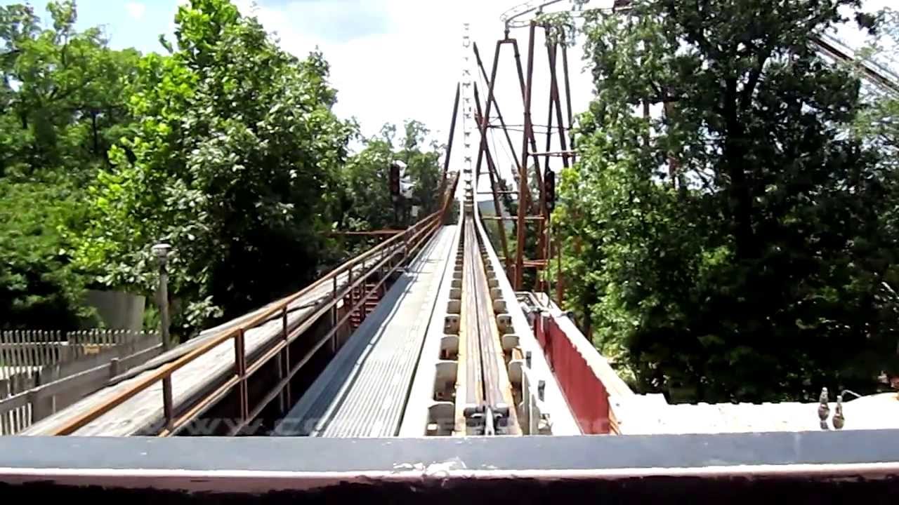 Powder Keg Front Seat on-ride HD POV Silver Dollar City