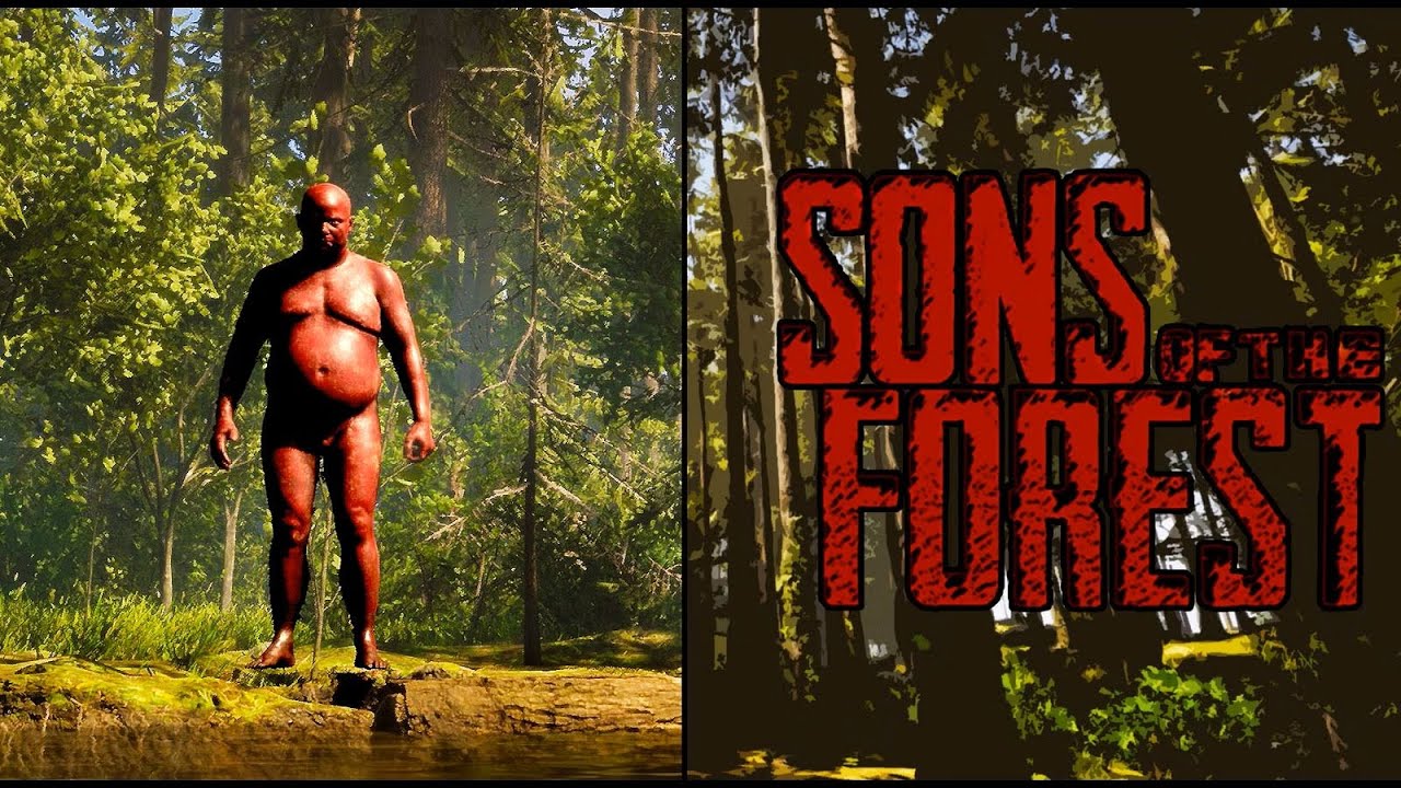 Les GROS Monsieur ROUGE tout NU viennent se VENGER - Sons of the Forest (3)