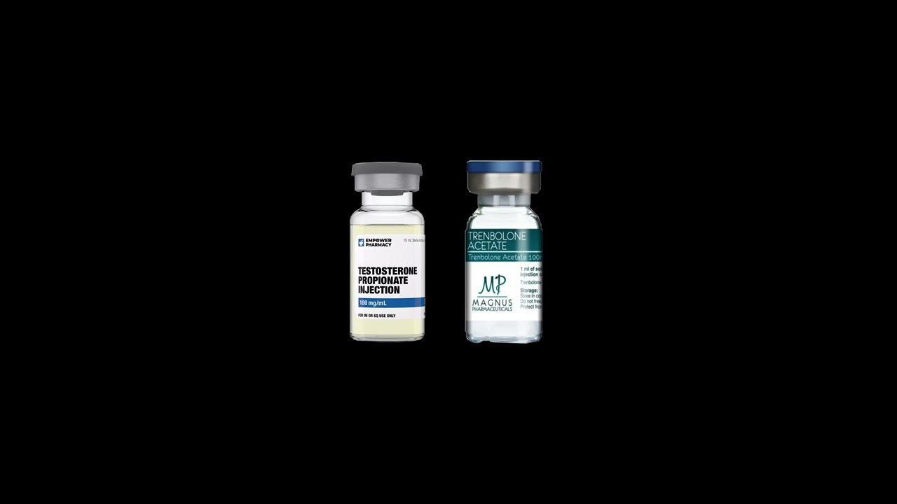 💉HORSE STACK: TESTOSTERONE PROPIONATE 500 mg/5x + TRENBOLONE ACETATE 250 mg/5x || M.A.S