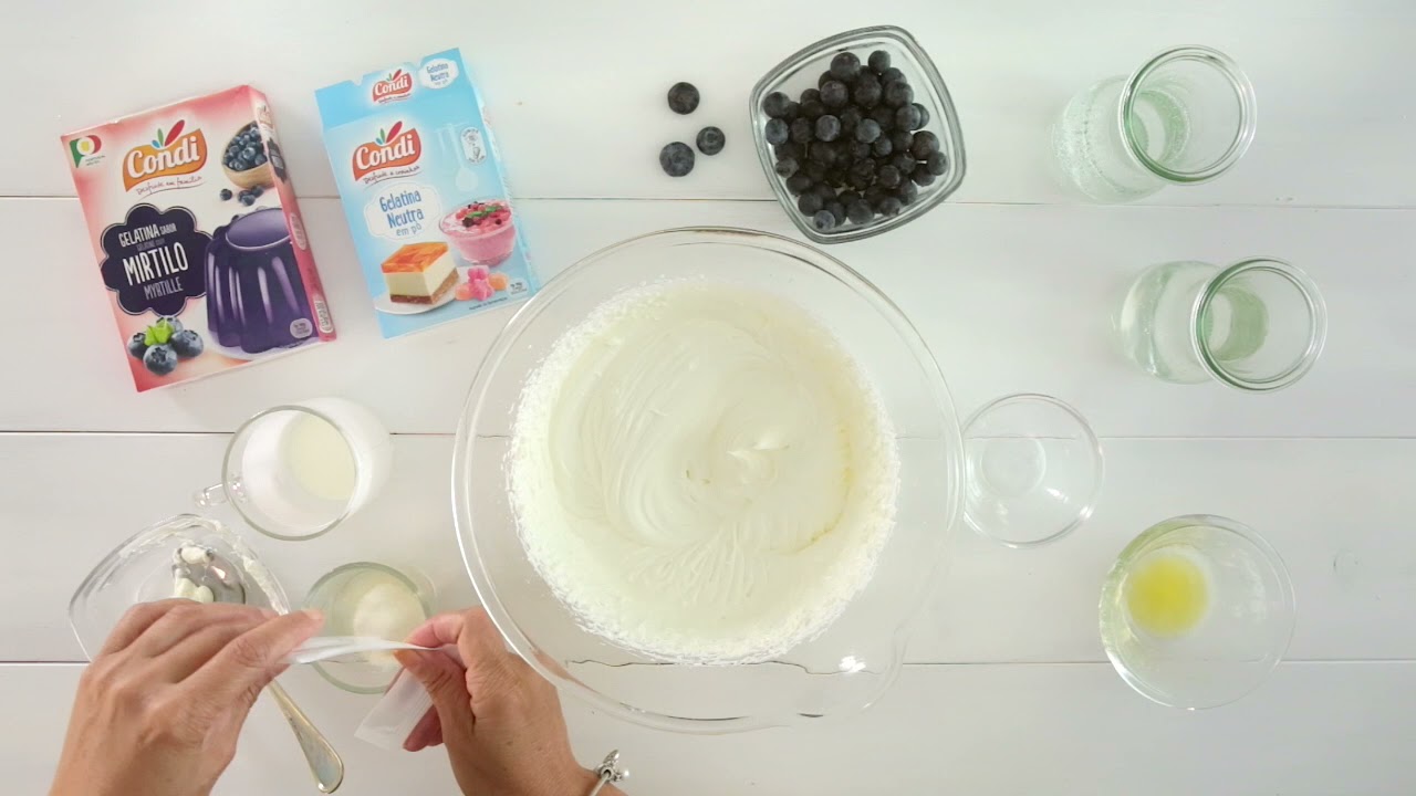 Cheesecake de mirtilos CONDI