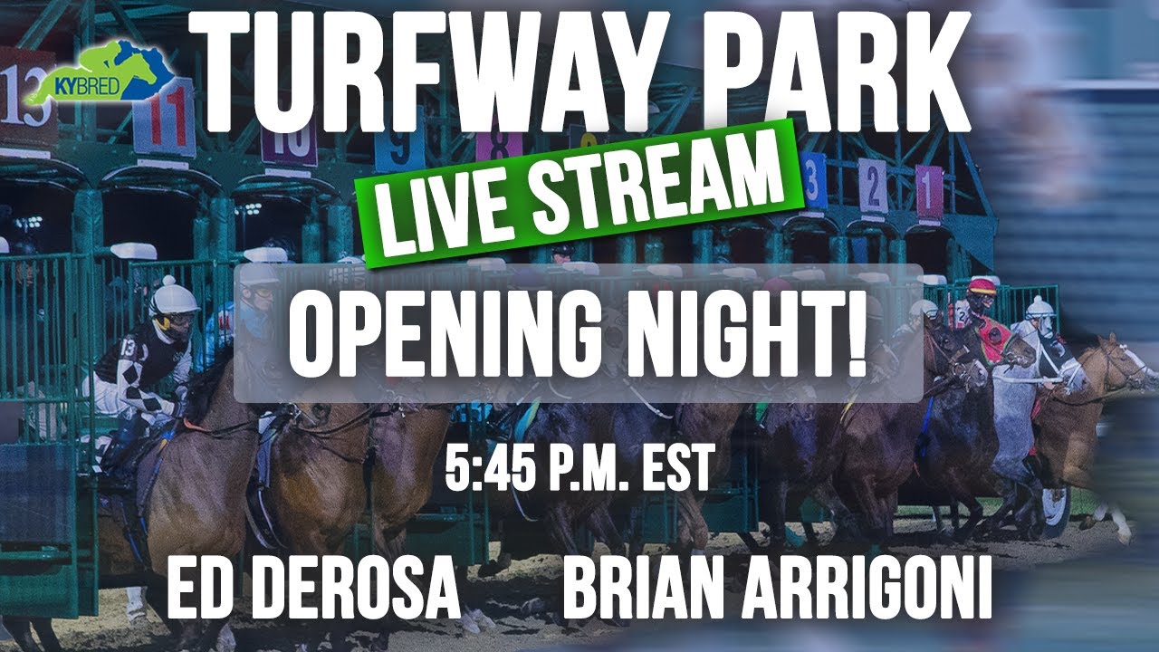 Turfway Park livestream opening day Dec. 3, 2025