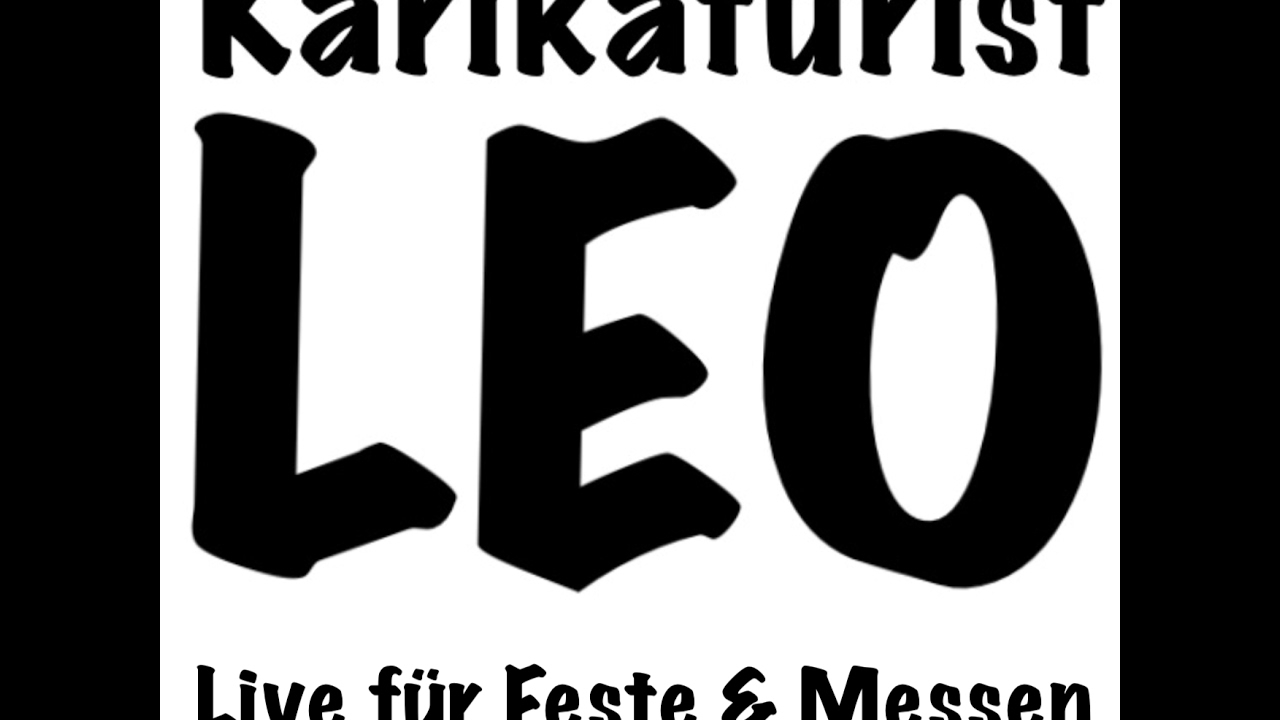LEO Portrait Karikaturist Portraitzeichner Karikaturen Karikatur Live zeichnen vom Foto