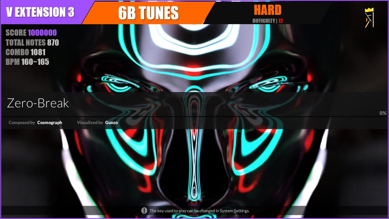 [DJMAX RESPECT V] Zero-Break (6B HARD 12) - V EXTENSION 3