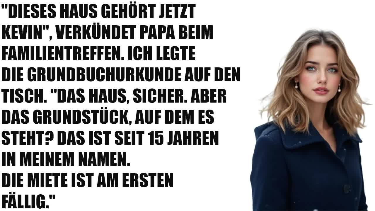 Mein Vater verschenkte mein Elternhaus – ohne zu wissen, wem das Grundstück gehört