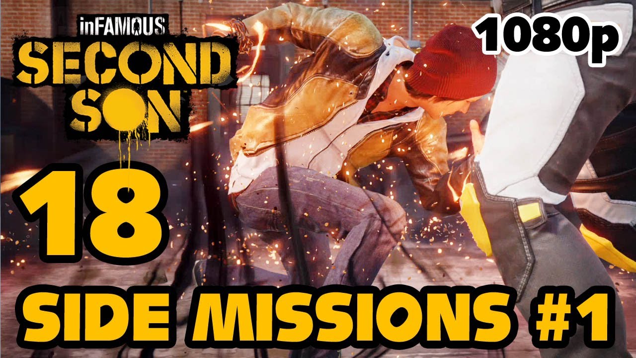 inFAMOUS: Second Son - Side Missions #1 Walkthrough PART 18 [1080p] No Commentary TRUE-HD QUALITY
