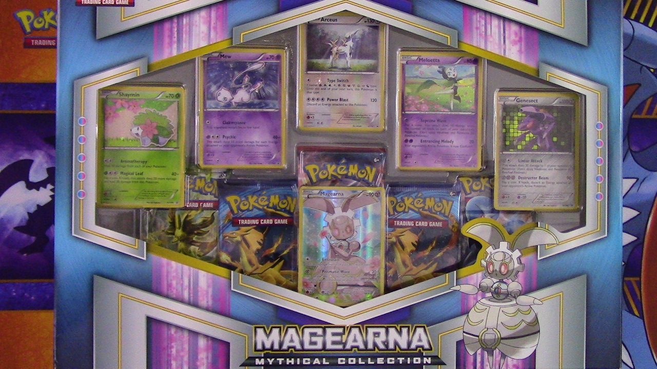 Magearna Mythical Collection Box - Pokemon TCG Unboxing