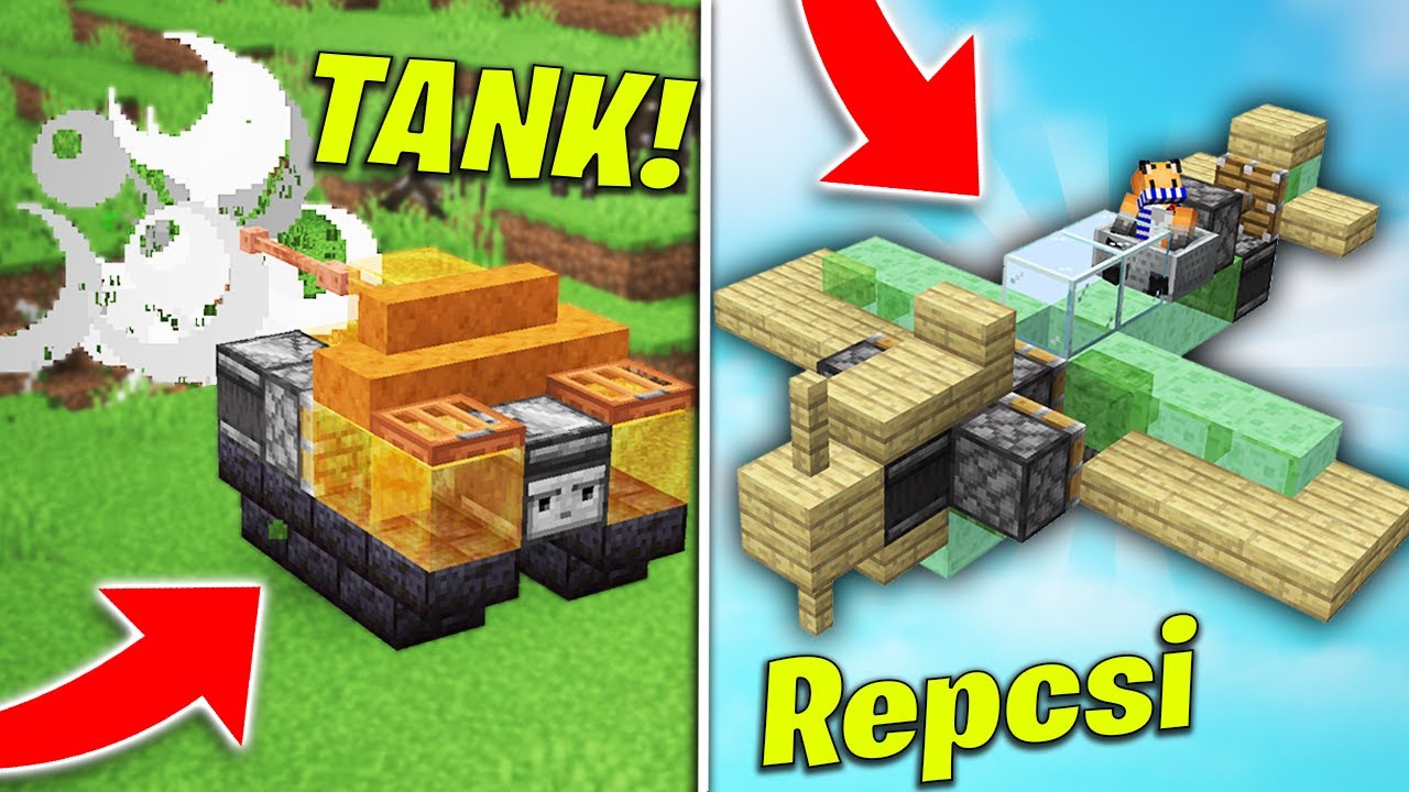 5+ MŰK&Ouml;DŐ J&aacute;rmű a Minecraftban!