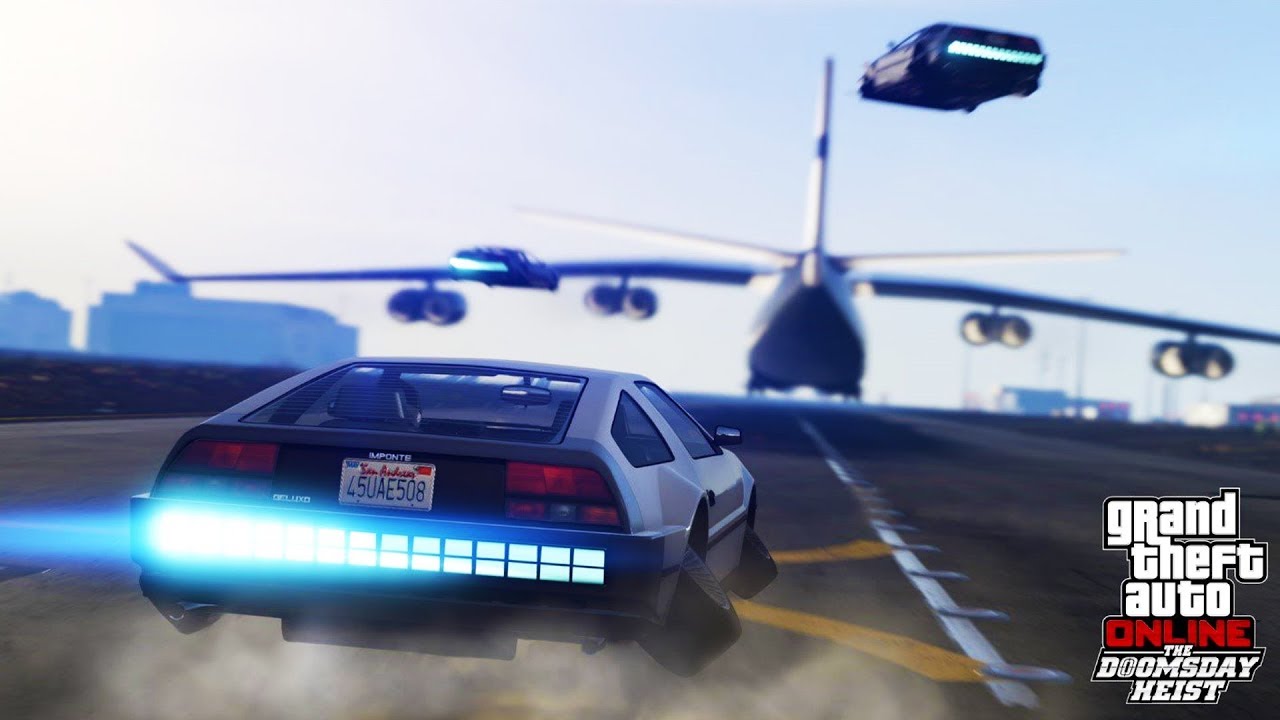 HIKEPLAYS: Grand Theft Auto 5 - THE DOOMSDAY HEISTS DLC - NEW JETPACKS, TANKS & PLANES