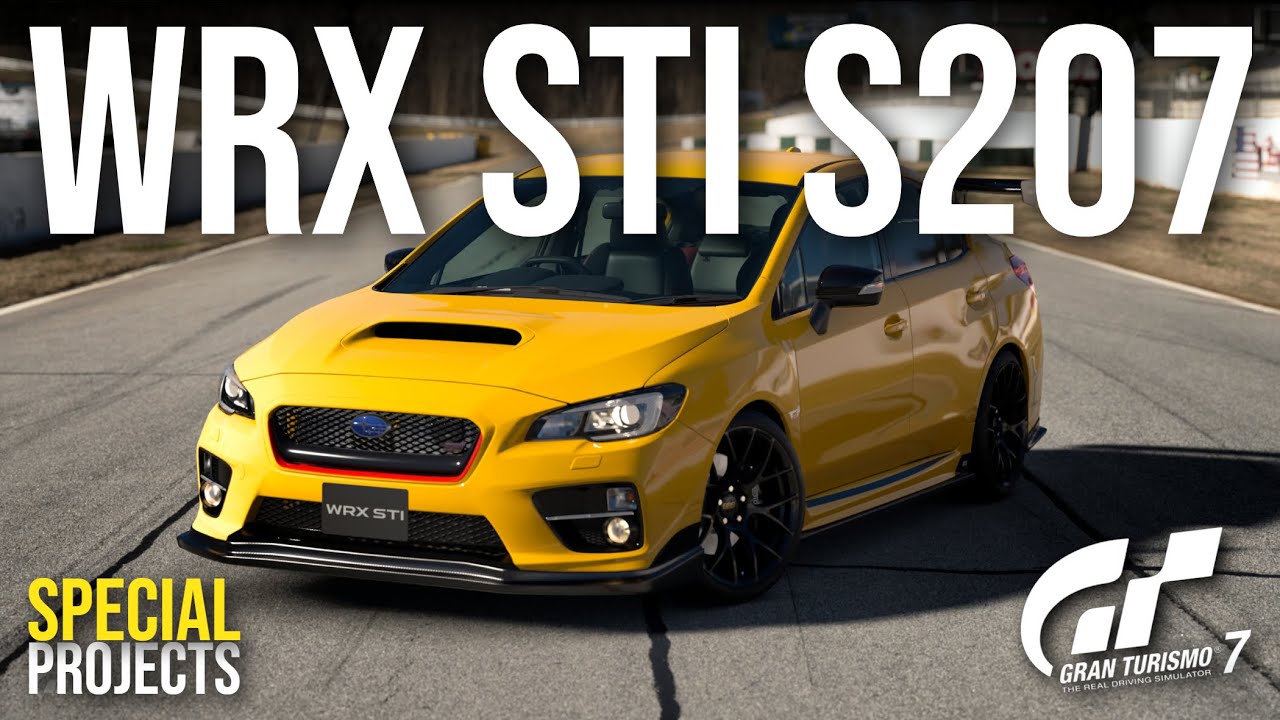 GT7 | Subaru WRX STi S207 Build Tutorial | Special Projects