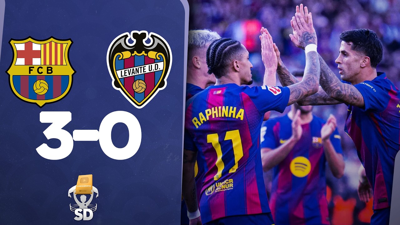 ✅ BARCELONA vs LEVANTE EN VIVO 🏆 JUEGA YAMAL POR LA LIGA ESPAÑOLA | LA SECTA DEPORTIVA