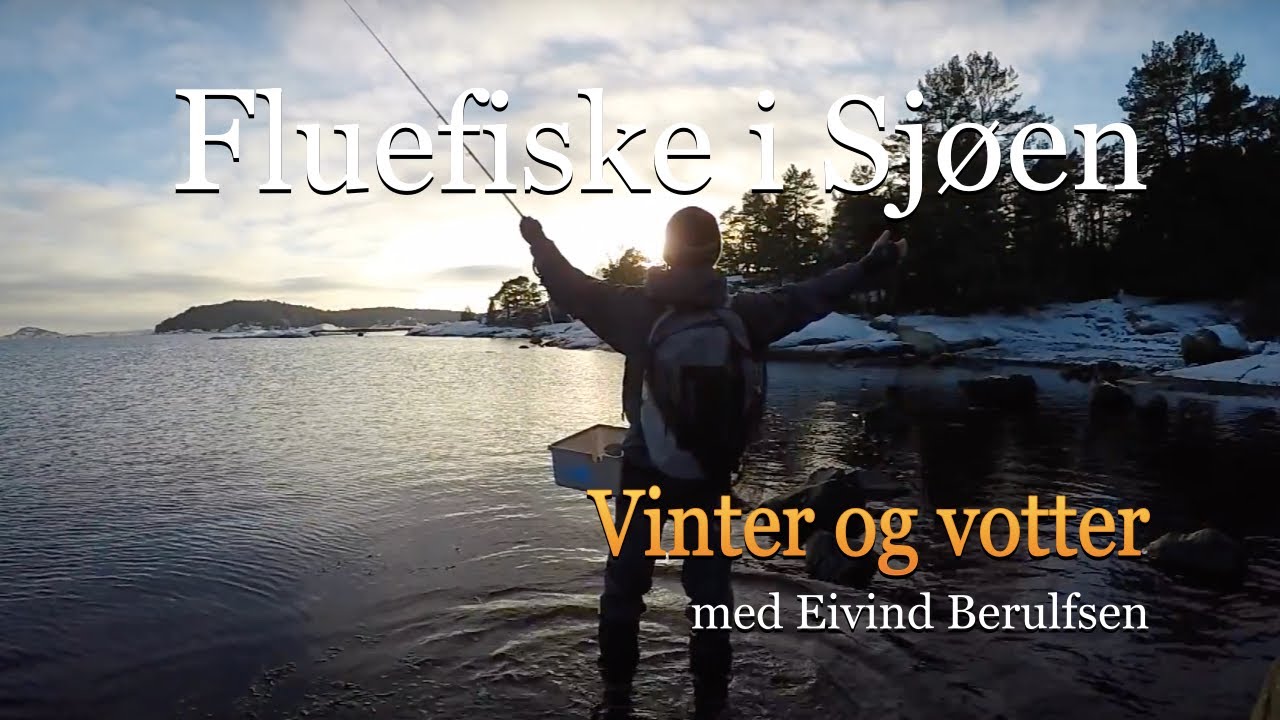 Fly-Fishing in the sea. Winter and Gloves. With Eivind Berulfsen.
