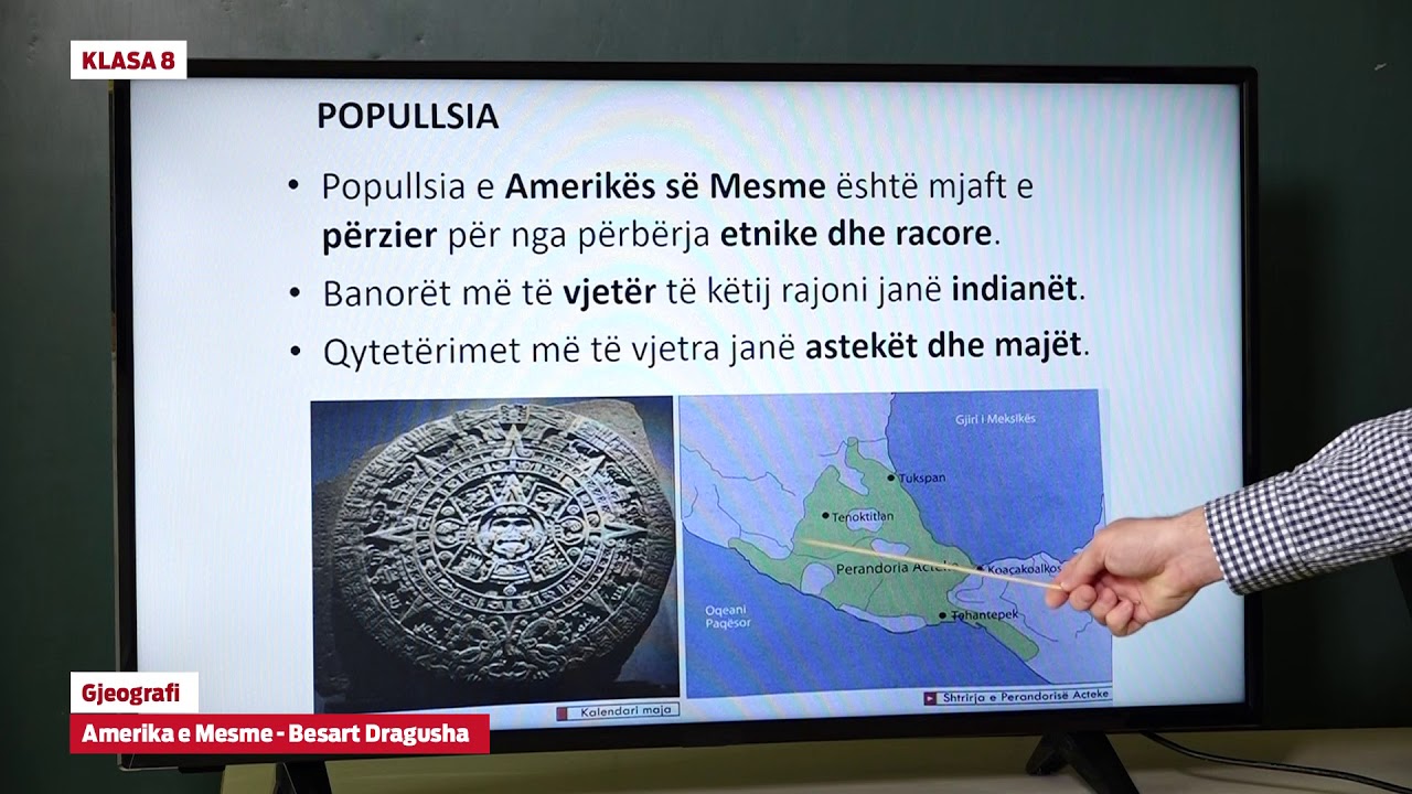 e Mesimi Klasa 8 - 8104 Gjeografi - Amerika e mesme