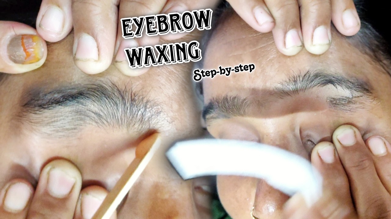 Perfect Eyebrow Waxing Tutorial Step by Step | Eyebrow Shaping at Home | Hindi