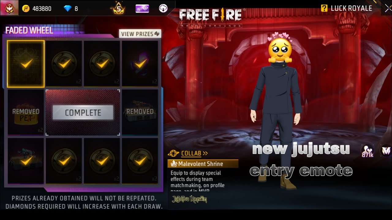 new entry emote
