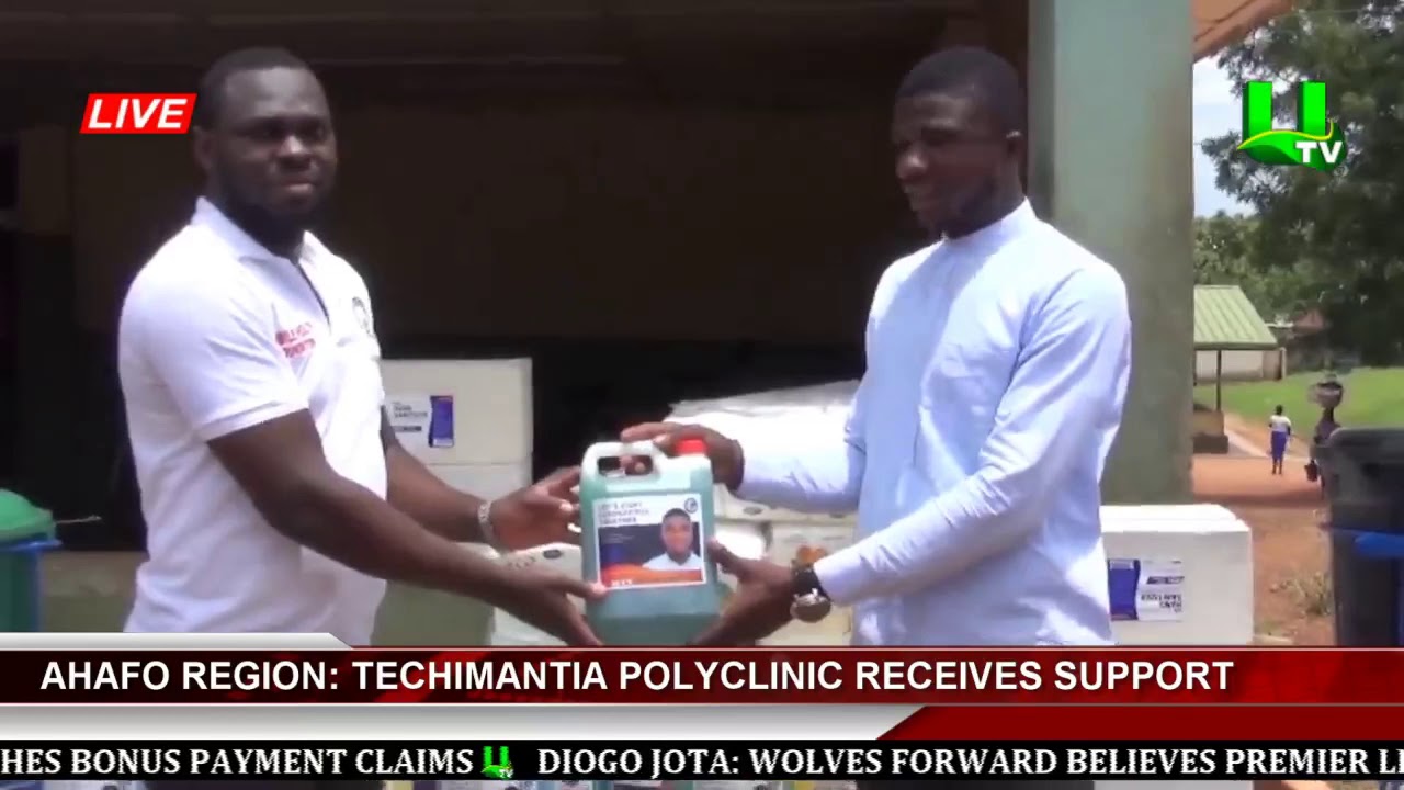 Ahafo Region: Techimantia Polyclinic Receives Support