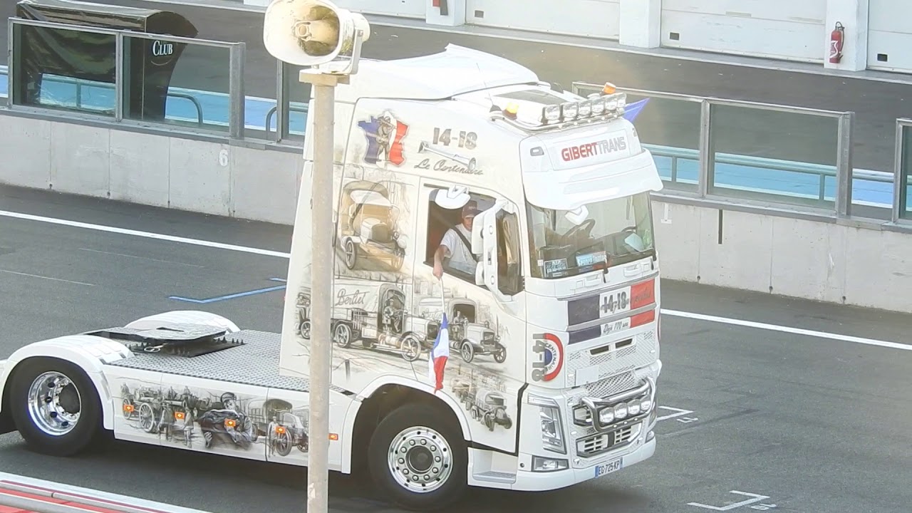 Défilé Truck Show Grand-Prix camions Magny-Cours 2018 (Partie 2)
