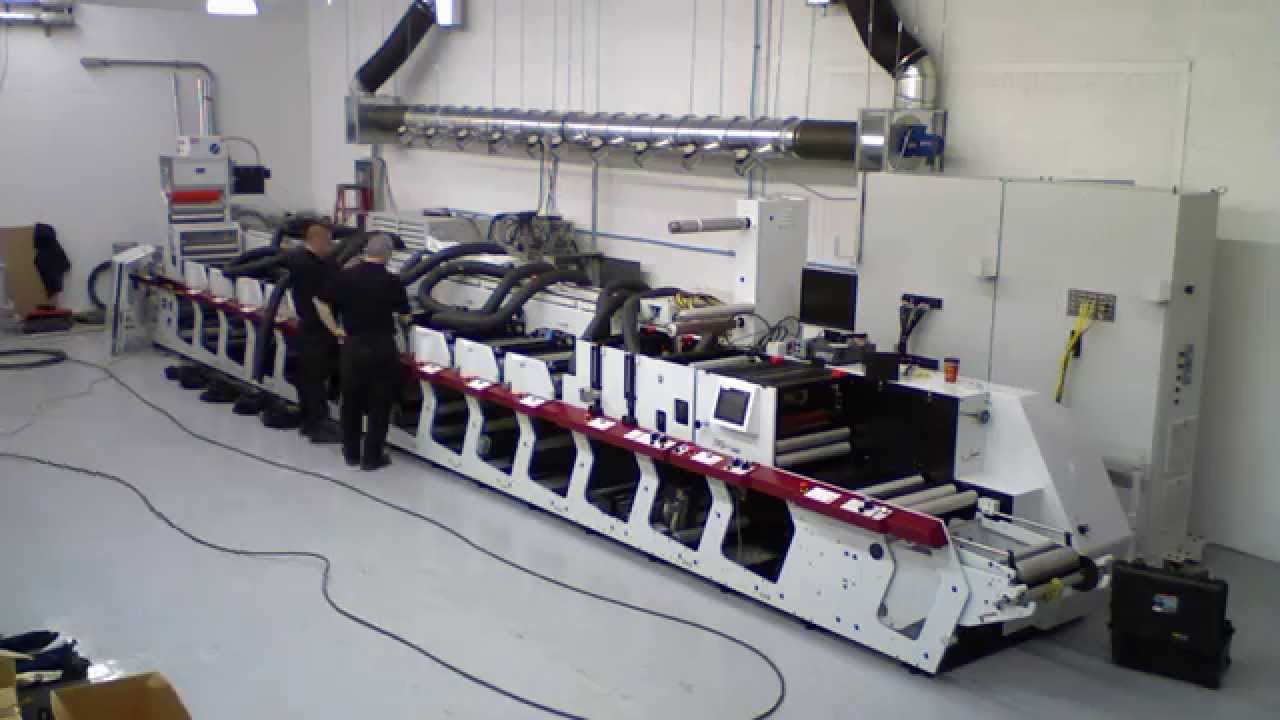 Pazazz installs the Mark Andy Performance Series P5 press