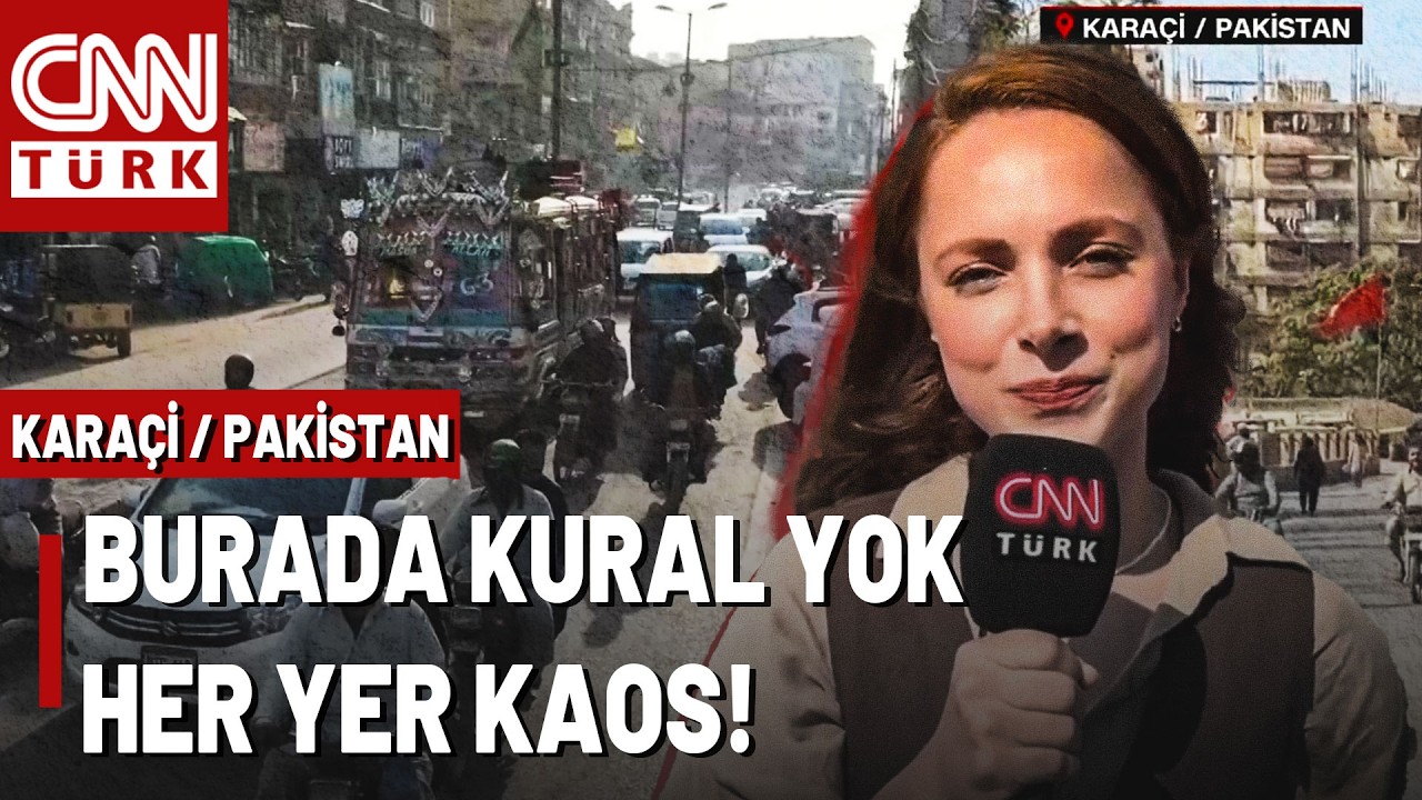 CNN TÜRK 250 Milyonluk Pakistan'da! İşte Kaos Kenti Karaçi...