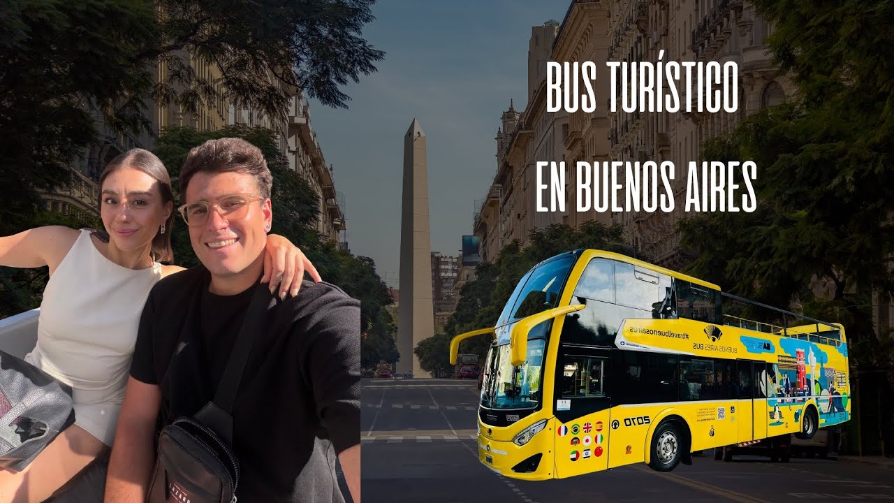 Nos tomamos el Bus Turístico de la Ciudad de Buenos Aires | Buenos Aires Bus 4K