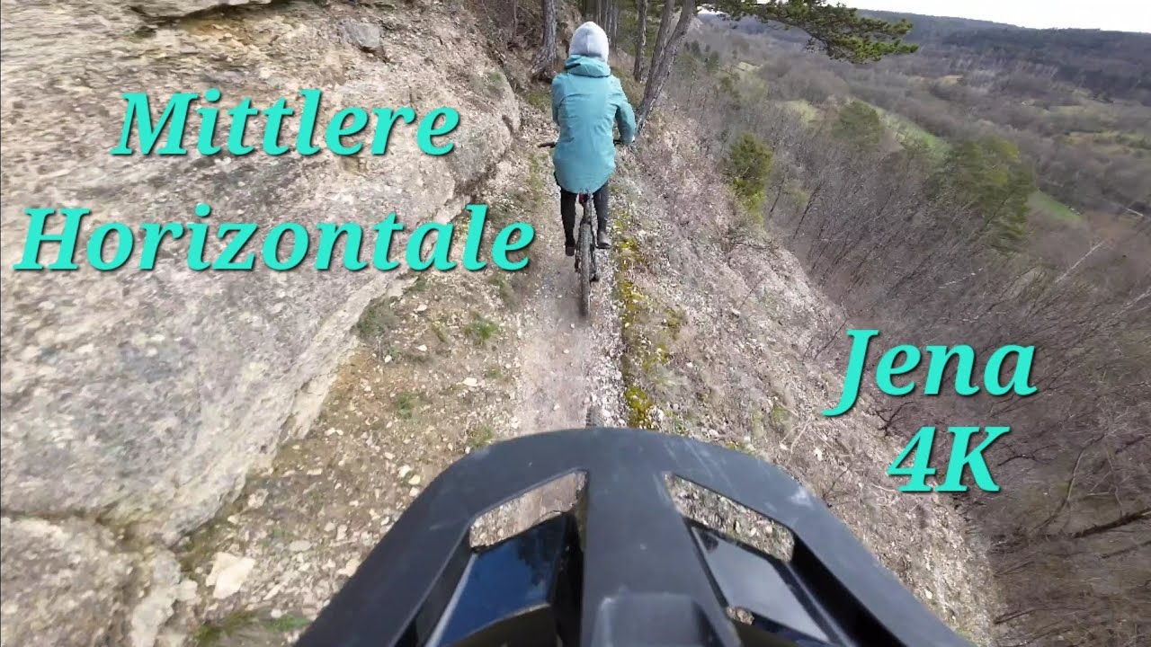 Ausschnitte der mittleren Horizontale bei Jena | 4K | MTB