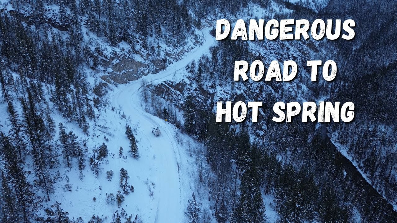 Winter Truck Camping At HOT SPRINGS