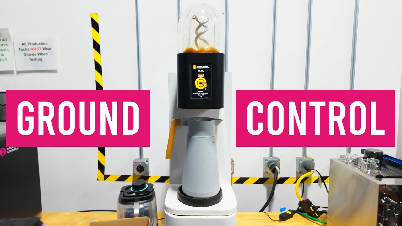VERY COOL COFFEE BREWER - Hanging Out with Ground Control!