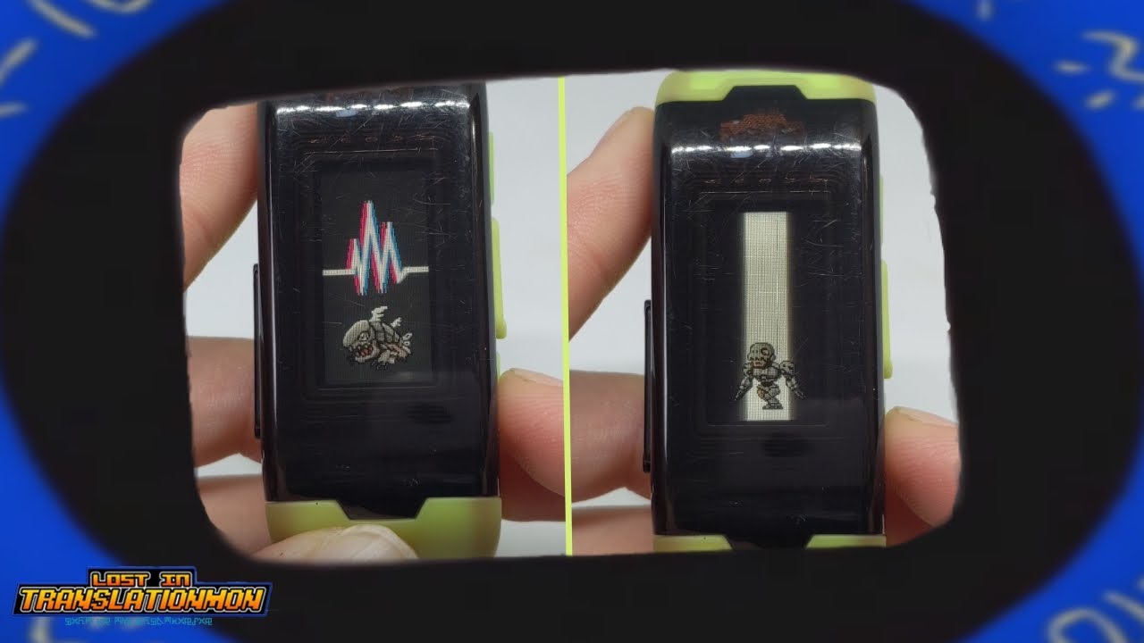 Vital Bracelet Digital Monster - Coelamon to Andromon Evolution